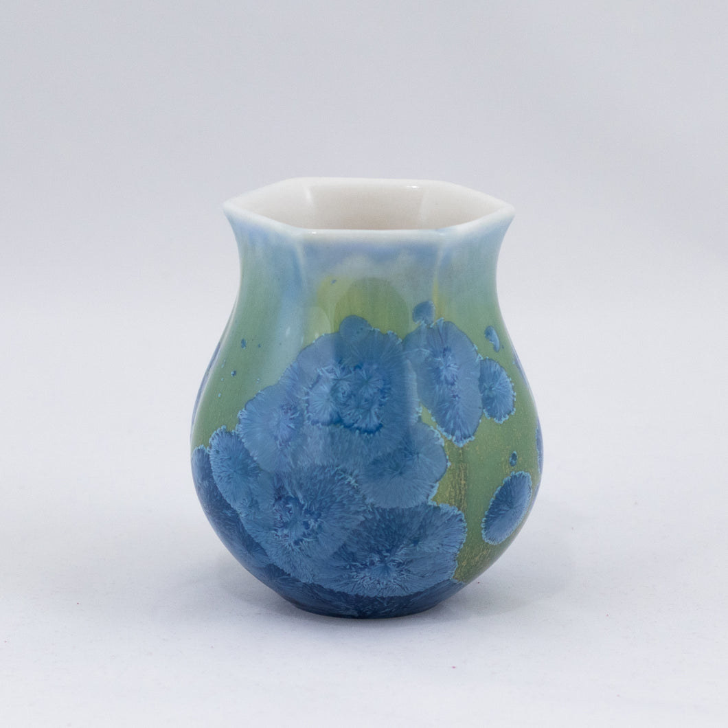 Pavane Vase with Macro-crystalline Glaze