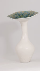 Lucie Vase with Macro-Crystalline Glaze